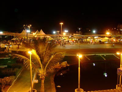 Parque da Lagoa a Noite